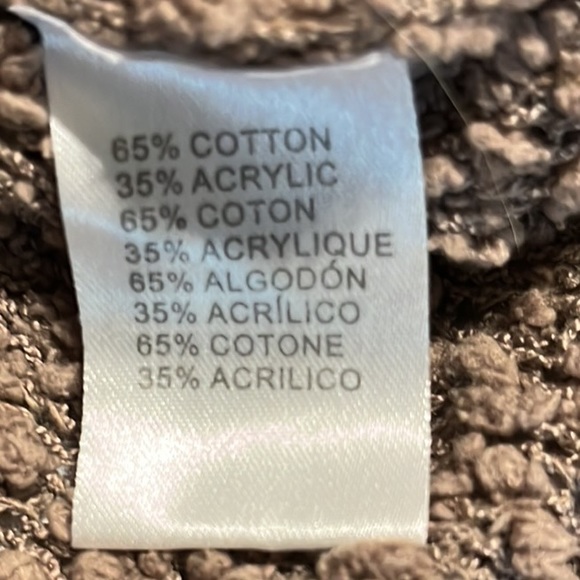 Chunky Brown Sweater B Original Boutique Roomy Comfy Womens Small Medium Hoodie - Picture 8 of 11